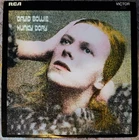 David Bowie Hunky Dory Vinyl SF8244 1972 VG+-VG+ w/insert RCA Orange Gloss 3T