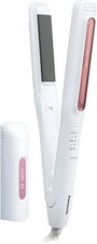 Panasonic hair iron curl straight 2way overseas compatible 32mm white EH-HV