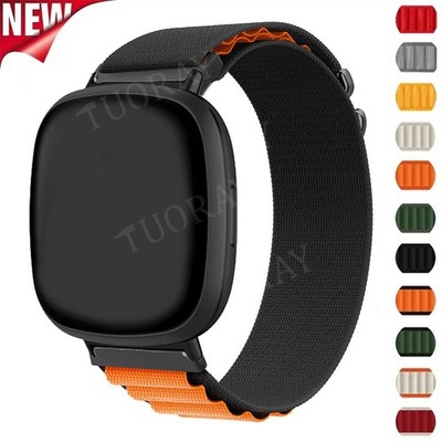 Für Fitbit Sense 2 1 Versa 4 3 Fitbit Rugged Nylon Armband Uhrenarmband Ersatz