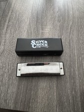 Silver Creek Iron Works Harmonica with Black Case