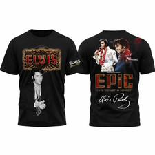 Elvis Presley in Concert 2026 All Over Print Shirt, Gif Fan