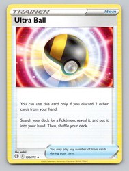 Ultra Ball 150/172 Brilliant Stars Uncommon Trainer