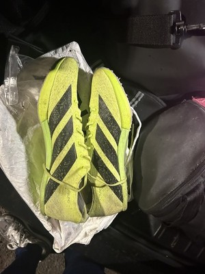 Adidas ADIZERO Prime SP 3 Strung Lucid Lemon Track Spikes Größe 11 gebraucht
