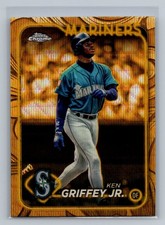 Ken Griffey Jr. 2024 Topps Gilded Collection Gold Wave Refractor 67/75 Mariners