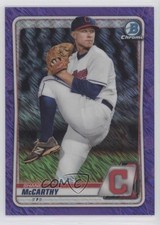 2020 Bowman Chrome Prospects Purple Shimmer Refractor Shane McCarthy 9hx