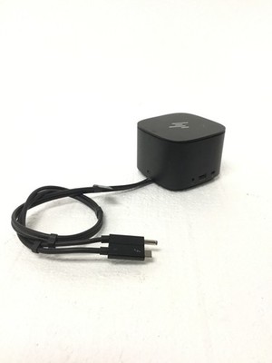 HP Thunderbolt Dock G2 HSN-IX01 USB-C Combo Cable VGA DP NO AC Adapter FREE SHIP
