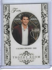 2025-26 UD FLAIR HOCKEY TROPHY ROOM MATTY BENIERS SP TR-3 CALDER-2023 KRAKEN