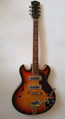 Audition or Teisco vintage guitar hollow body. 339 late 60’s/70’s Semi Acoustic - 第 1/8 張圖片
