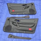 91-95 Dodge Stealth Mitsubishi 3000GT Door Cards Panels Charcoal Pair LH RH