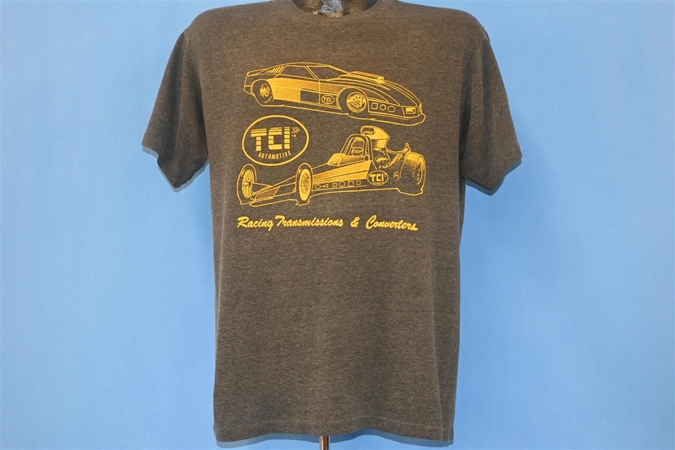 Camiseta vintage años 80 TCI AUTOMOTRIZ CARRERAS TRANSMISIONES Y CONVERTIDORES COCHE GRANDE L Foto 2 de 4