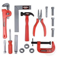 Handyman Tool Set for Kids, 15 Piece Toy Tools, 15 pc Set, Multi