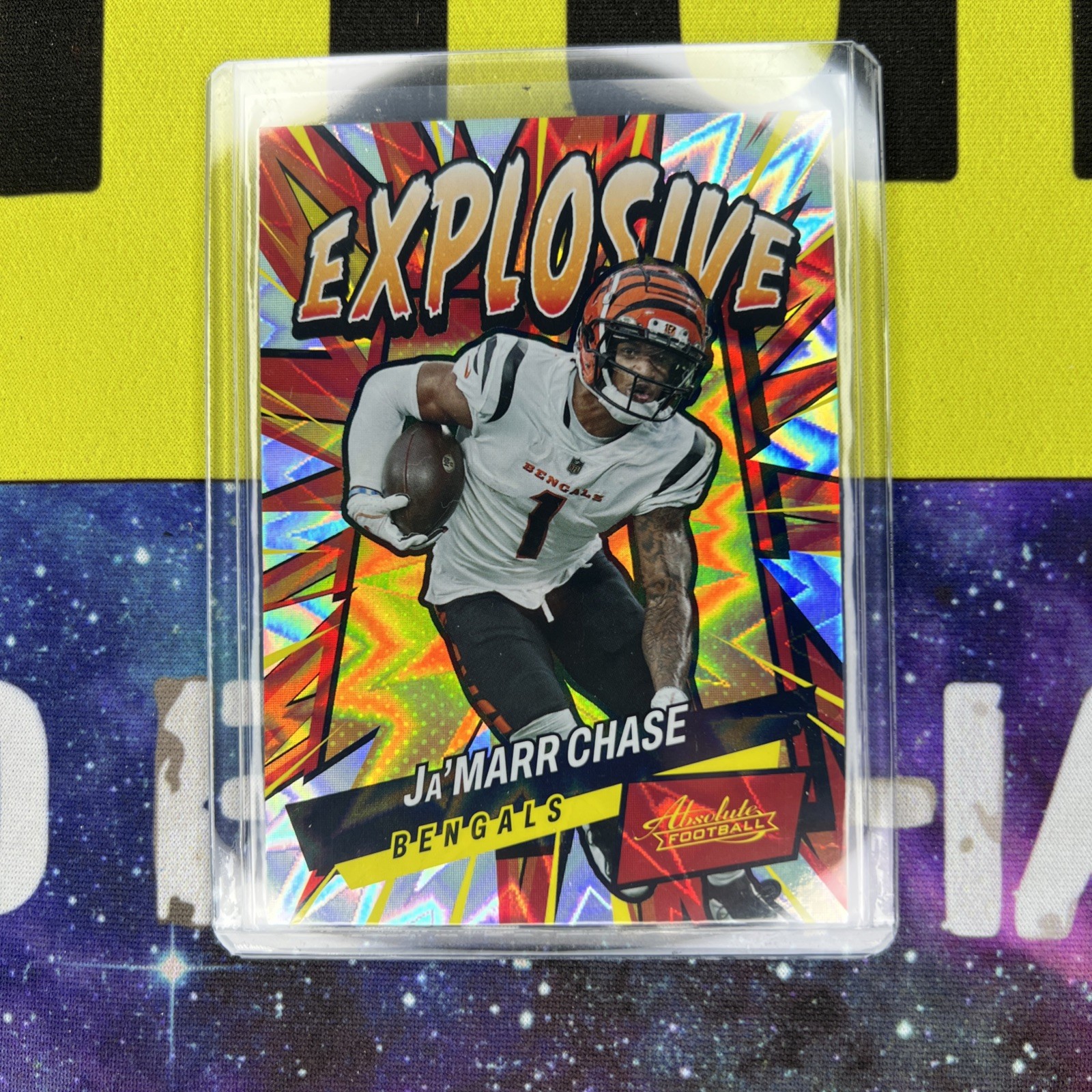 2022 Panini Absolute - Explosive Ja'Marr Chase #E26 CASE HIT!