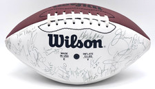Chicago Bears 1992-1993 Team Signed Wilson NFL Football Harbaugh Ditka Perry