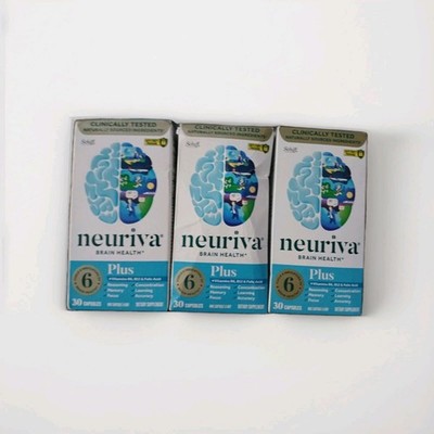 neuriva plus Brain Performance Health 30 X 3 = 90  Capsules Exp 10/27 
