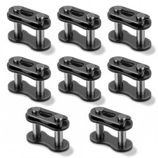 8 Pcs Master Link 40 Chain Heavy Duty Roller Chain Go Kart Bike Connector