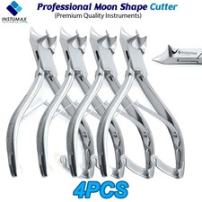 Moon Shaped Heavy Duty Nail Clippers Ingrown Thick Toenail Cutter