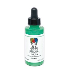 Dina Wakley Media Gloss 2oz Dropper Style-Minty - 5A002FRM-1H8C4