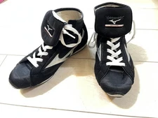 MIZUNO Boxing Shoes 21GA180003 US6 ( 24.0cm ) EF-FOT Black Silver Japan
