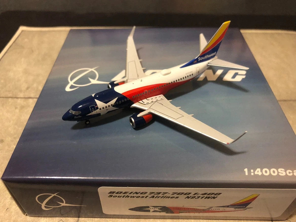 ******* Panda Model SOUTHWEST AIRLINES 737-700 Winglets Lone Star One N931WN