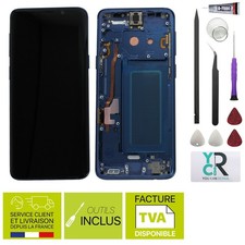 Samsung Galaxy S9 Bleu - Ecran châssis reconditionné + outils