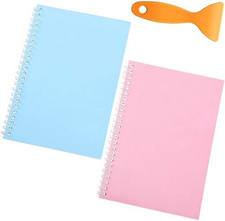 2 Pcs Reusable Sticker Book Collecting Albums Stickers Organizer