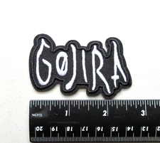 🔥GOJIRA HEAVY METAL BAND MUSIC BATTLE VEST JACKET HAT EMBROIDERED IRON ON PATCH