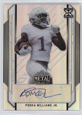 2021 Leaf Metal Draft /99 Pooka Williams Jr #BA-PWJ Auto 0l2
