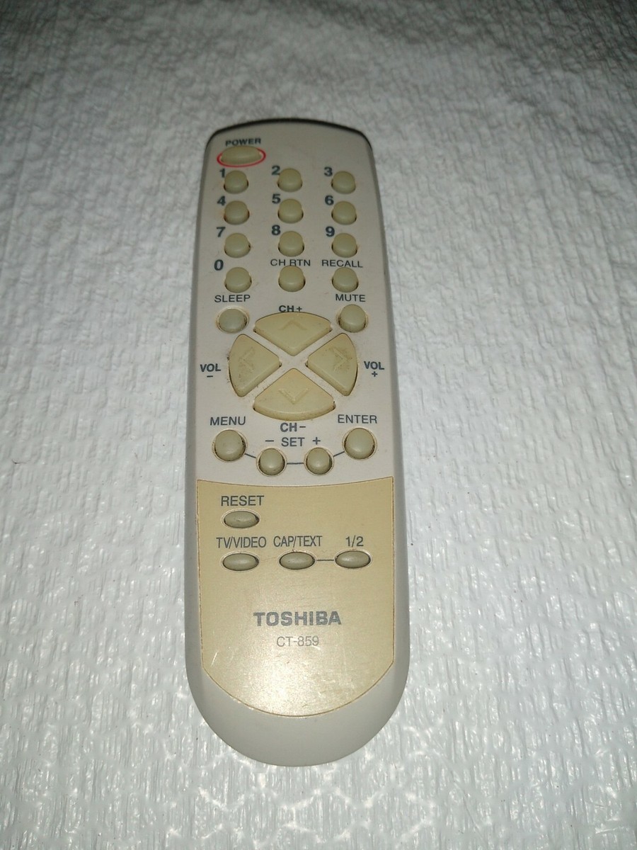 Fastshipping🇺🇲 Toshiba CT-859 OEM Original TV Television Remote