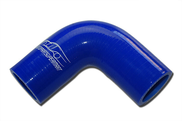 Black Silicone Connector Black 4-Ply Silicone 90 Degree Elbow Connector - Turbo, Radiator & Hose Pipe Joiner 90 Degree Rubber Elbow - Foto 7