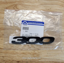 New 2020-2023 Chrysler 300 Black Noise Trunk Emblem Nameplate Oem Mopar