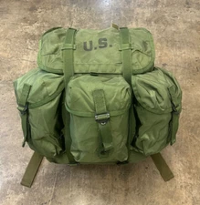 US Military LC-1 & 2, ALICE Pack, Medium, w/Frame & Straps, V-64
