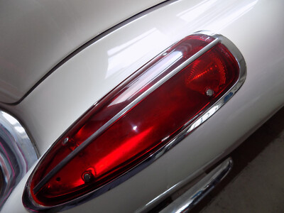 Corvette 1958-61 tail light lens o. 62-67 back up light lens  weiß Reproduktion