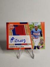 2022 Elite Extra Edition Auto Relic /149 Jomphy De La Cruz Dominican Prospect 