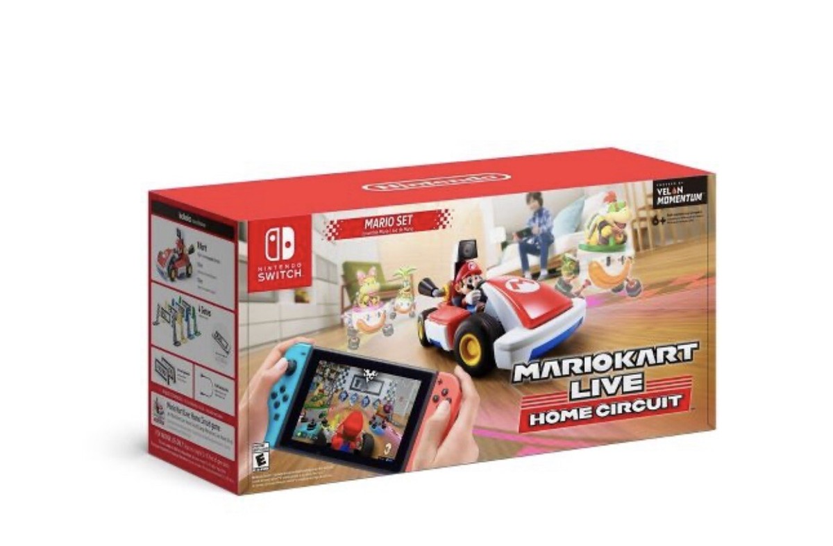 Nintendo Switch Nintendo Mario Kart Live:  Circuit Amazon.com: Mario Kart Live: Home Circuit -Mario Set