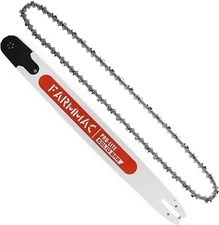 28" Chainsaw Guide Bar 3/8" 0.058" 92DL Saw Chain For Husqvarna Echo Shindaiwa