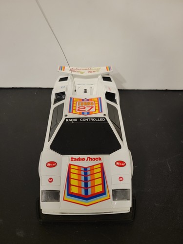 Vintage Radio Shack RC Turbo Racer 27 Lamborghini 27MHz OVP keine Steuerung - Bild 6 von 17