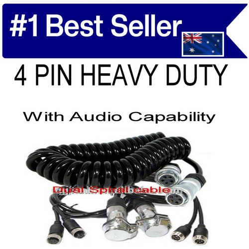 SINGLE TWIN TRIPLE WOZZA SUZY COIL FOR 4 PIN CAMERA FOR CARAVANS, TRUCKS H. DUTY - Bild 1 von 8