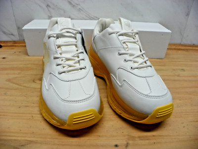NEW MLB BIG BALL A CHUNKY FASHION SNEAKERS MEN'S 8 3ASHCDA1NK001 WHITE YANKEES