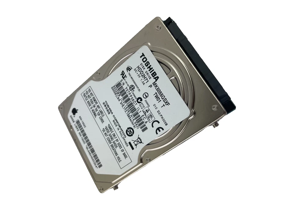 Toshiba Disc Drive Model MK5055GSXF HDD2H71 Internal Hard Drive Cache 8 MB - Image 3 of 3
