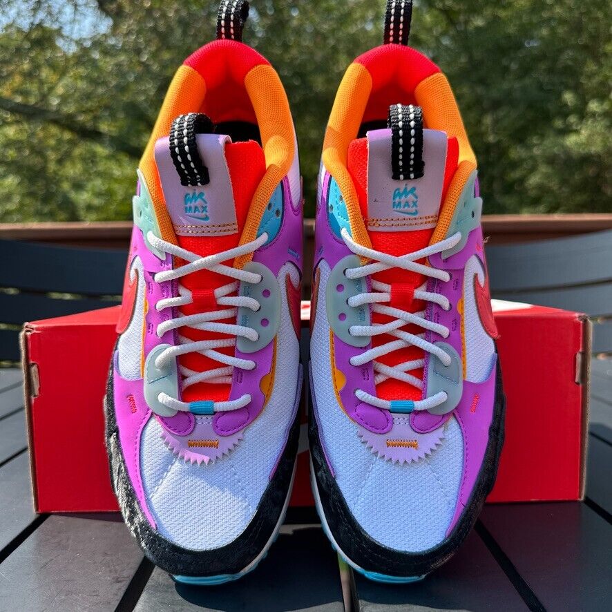 Size 8 - Nike Air Max 90 Futura Lunar New Year White/Black Size 8 - Nike Air Max 90 Futura Lunar New Year White/Black