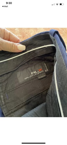 men’s navy RLX Ralph Lauren shorts size 36 - Picture 6 of 10