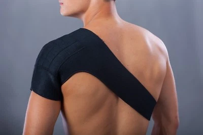 LOREY - Biomagnetische Schulterbandage, Schulter-Bandage aus Neopren