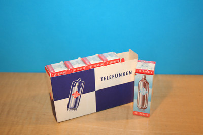 Telefunken, PCF82 / Triode-Pentode,UKW / 5 x pack / NOS in origl.sealed boxes
