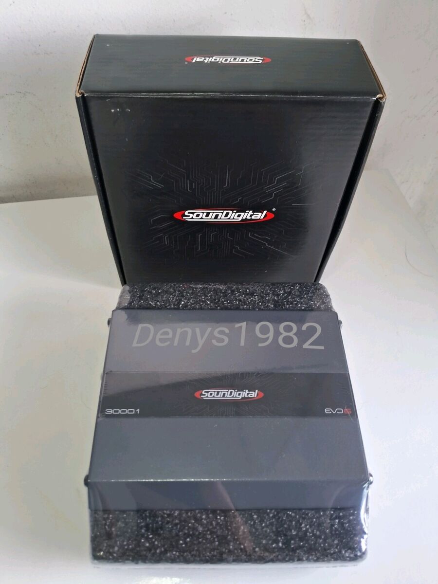 Soundigital 3000.1 - 2 Ohms Evo6 / Digital Amplifier 3000 Soundigital 3000.1 - 2 Ohms Evo6 / Digital Amplifier 3000