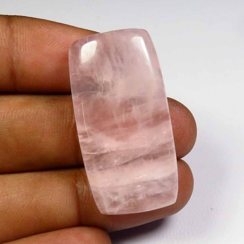 Piedra preciosa suave de cuarzo rosa natural 41-85 quilates forma de mezcla cabujón joya RO-A - Imagen 14 de 45