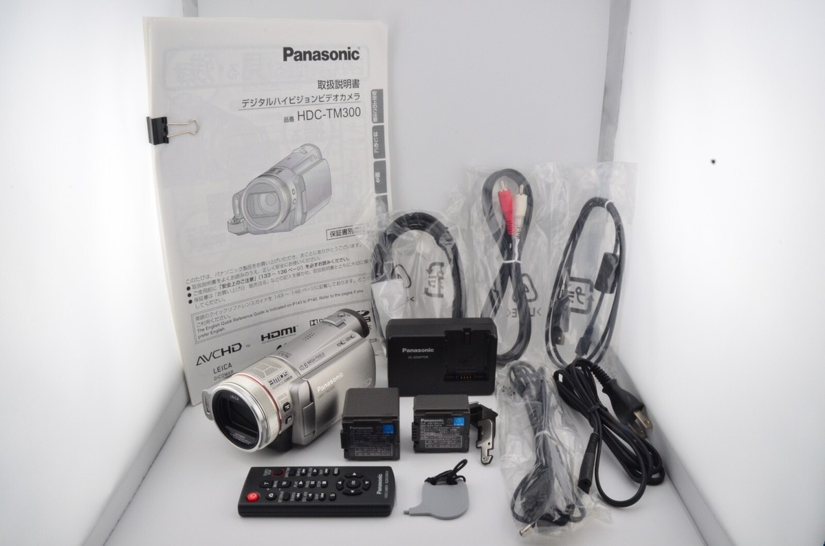 Panasonic ハイビジョンビデオカメラ HDC-TM300 Amazon.com : Panasonic HDC-TM300 Twin Media HD Camcorder