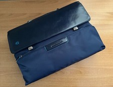Piquadro Cartella da lavoro e per laptop 15,6" blu - Mano o tracolla - Originale