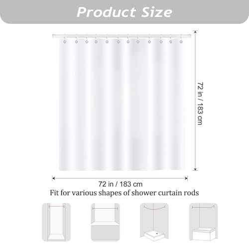 Grey Gold Marble Shower Curtain Abstract Modern Luxury Decorative Bath - Picture 4 of 7