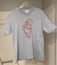 Vintage Y2K Disney Store Winnie The Pooh T-Shirt Medium VTG Made In USA Walt WDW