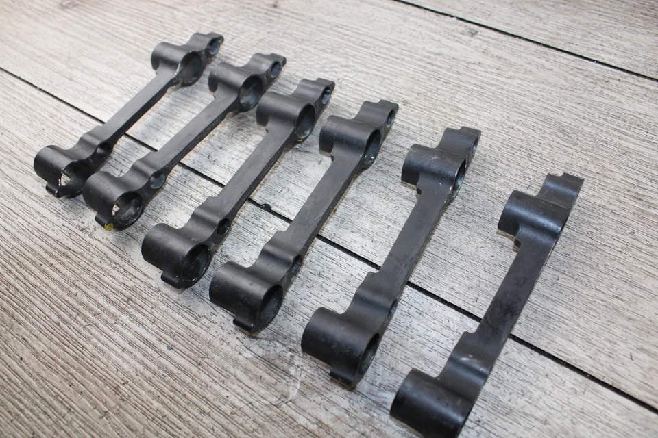 BMW E65 E66 760I 760LI V12 N73 INYECTOR DE COMBUSTIBLE DOBLE AMARRE SOPORTES OEM Foto 3 de 4